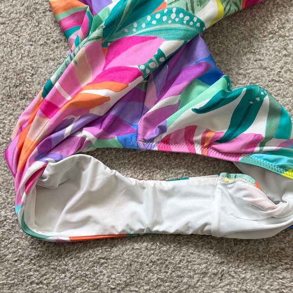 Sunshine 79 Women Sz 12 Strappy Fantasy Vacation Bandeau One Piece Swimsuit - Picture 6 of 10